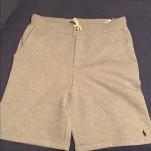 Fleece polo shorts kids Large